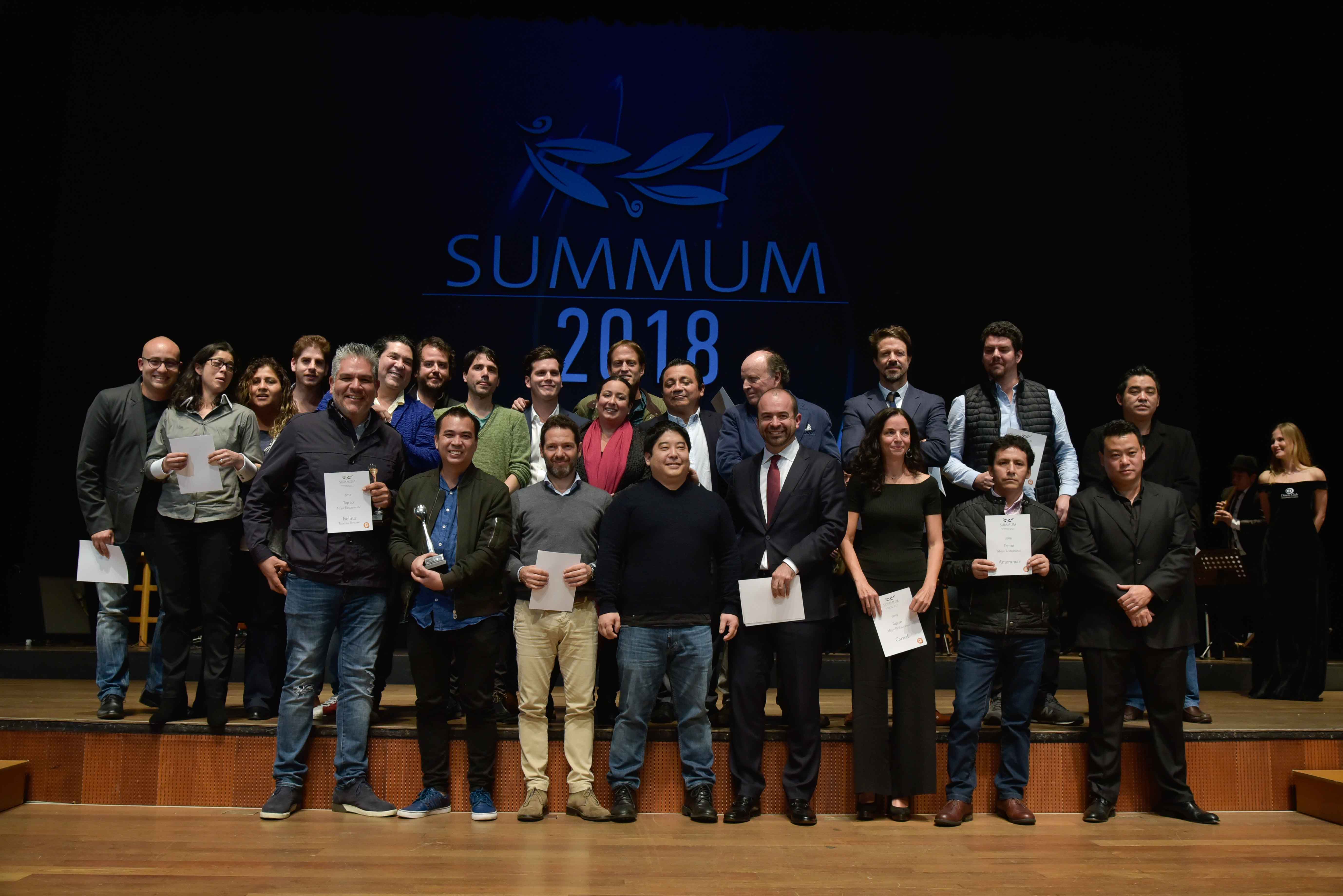 Décima edición de los premios Summum
